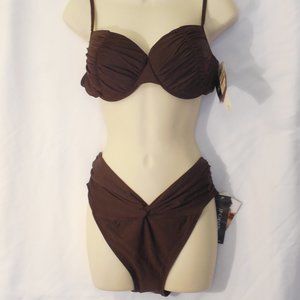 LIQUIDATING INVENTORY! CLEARANCE!  Be Creative Brown Bikini